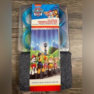 Paw Patrol 13 Piece Shower Curtain with Hooks Set